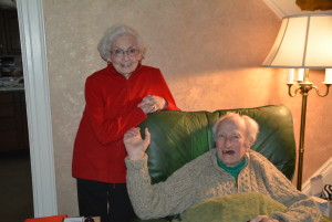 John and Rosemarie Butler at their home in Lewiston, Maine. This year they will celebrate their 62nd wedding anniversary